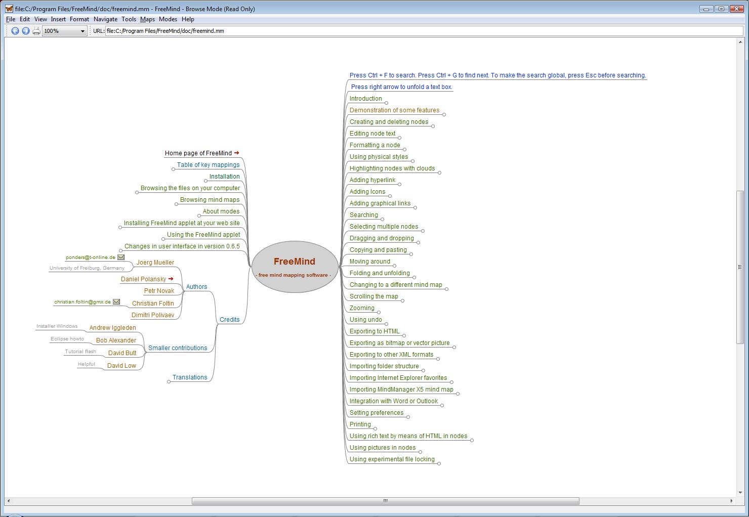 freemind mind mapping download